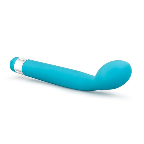 Rose Scarlet G 8.5 Inch G Spot Vibrator Black with Curved Bulbous Tip - G-Spot Vibrators
