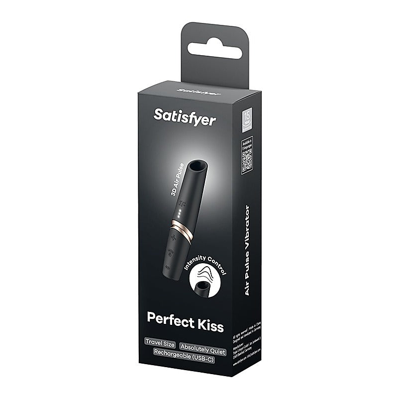 Perfect Kiss Mini Air Wave Clitoral Massager by Satisfyer - Clit Ticklers and Pulsators