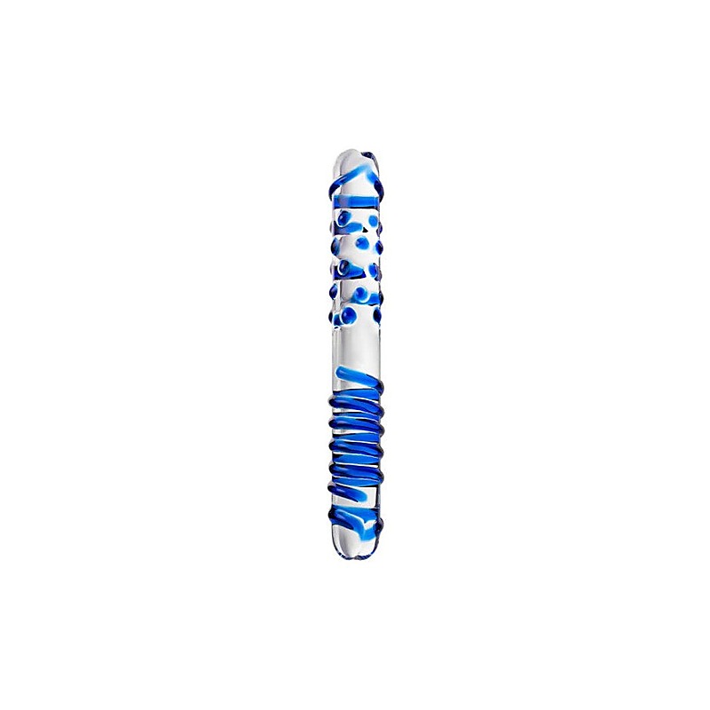 Sexus Glass Duo Dual Ended Glass Dong by ToyFa - Glass Sex Toys