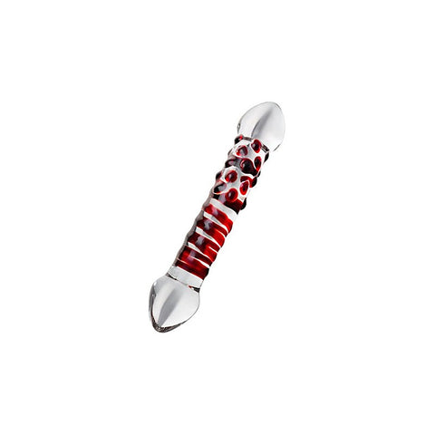 Premium Sexus Red Delight Glass Dildo by ToyFa - Glass Sex Toys