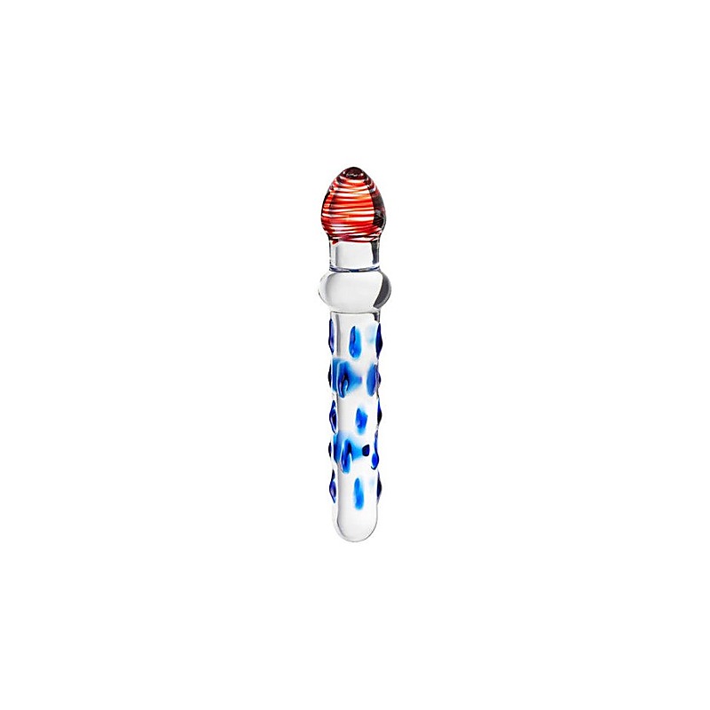 Sexus Glass Dildo With Knobs 20cm by ToyFa - Glass Sex Toys