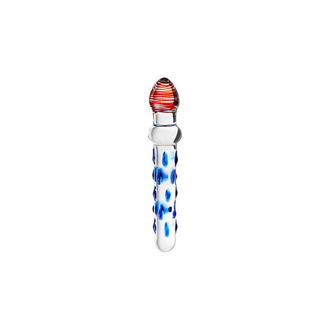 Sexus Glass Dildo With Knobs 20cm by ToyFa - Glass Sex Toys
