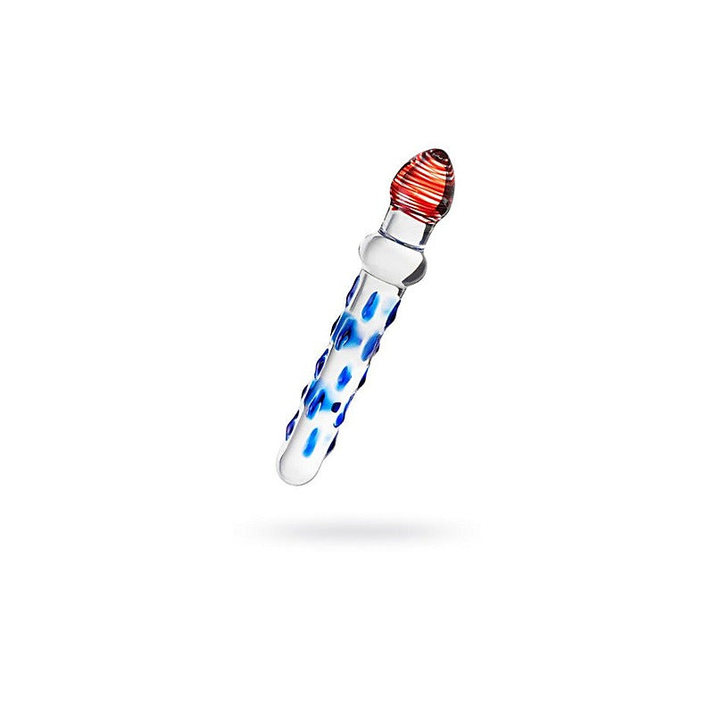 Sexus Glass Dildo With Knobs 20cm by ToyFa - Glass Sex Toys