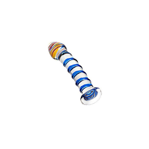 Sexus Unisex Glass Dildo With Suction Cup by ToyFa - Glass Sex Toys