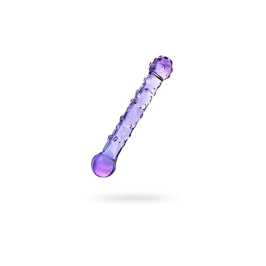 Sexus Pink 19.6cm Dual Ended Glass Dildo by ToyFa - Glass Sex Toys