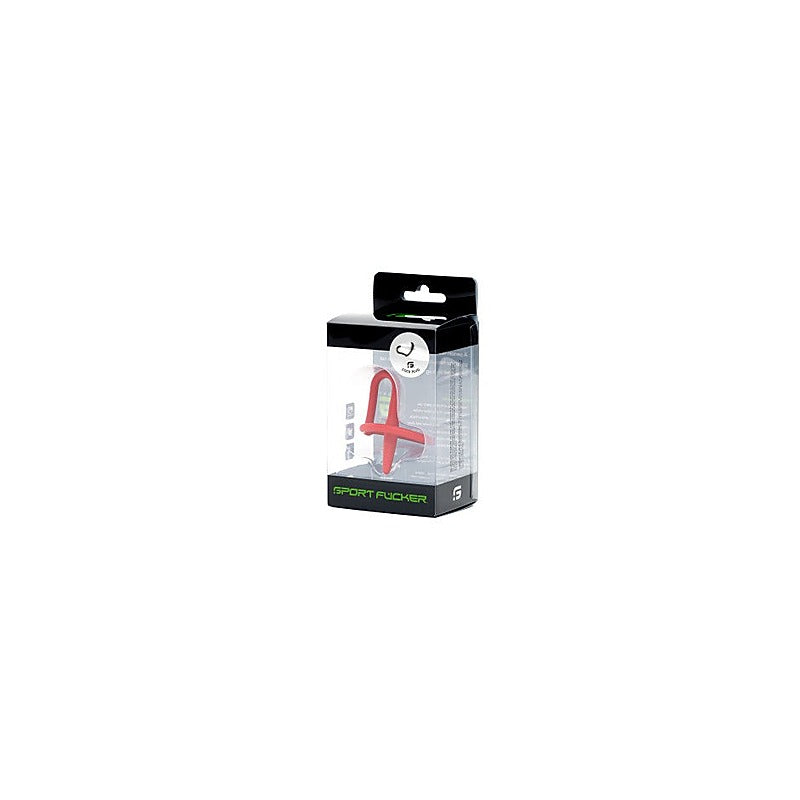 Premium Silicone Cock Plug Red by Sport Fucker - Penis Plugs