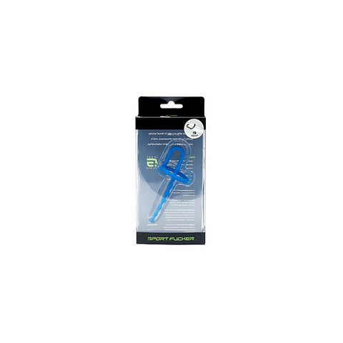 Sport Fucker Dipstick Silicone Penis Plug Blue Urethral Stimulation - Penis Plugs