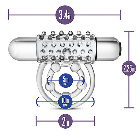 Stay Hard Super Clitifier Vibrating Cock Ring - Vibrating Cock Rings