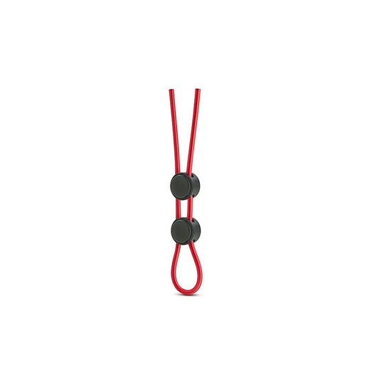 Stay Hard Silicone Double Loop Lasso Style Cock Ring - Cock Rings