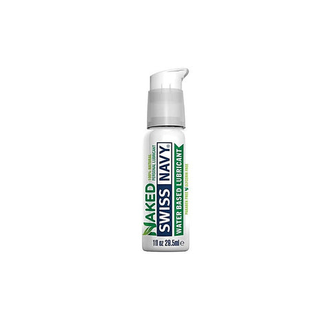 Swiss Navy Naked All Natural Water-Based Lubricant - Water Based Lubes