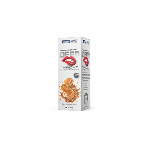 Deep Throat Fast Acting Oral Numbing Spray by Swiss Navy - Delay and Excite Sprays