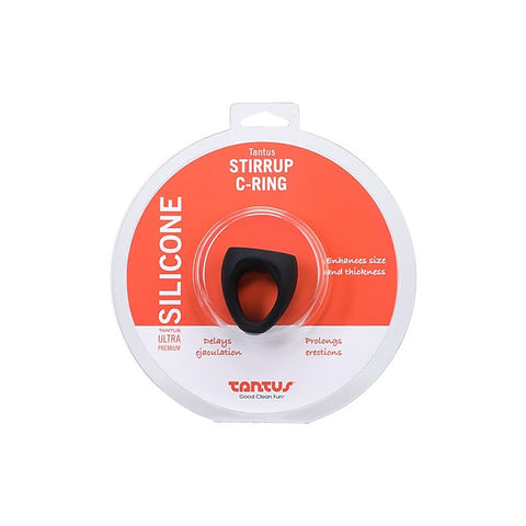 Stirrup Stretchy Mens Silicone Cock Ring by Tantus - Stretchy Cock Rings