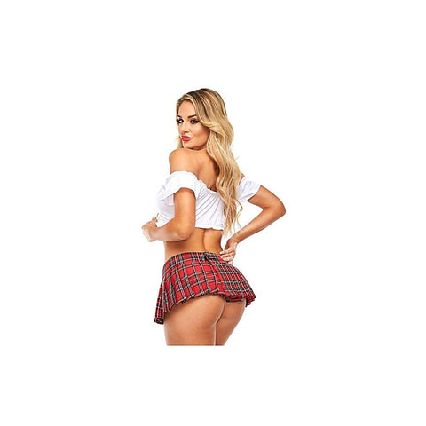 Teachers Pet Sexy School Girl Tie Top by Xgen Products - Fancy Dress Ups