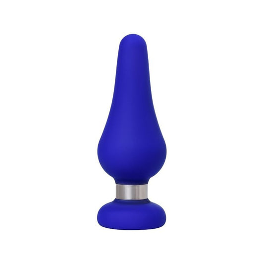 Classic Blue 10cm Silicone Anal Plug by ToDo - Butt Plugs