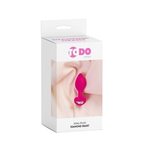 Diamond Heart Anal Plug by ToDo - Butt Plugs