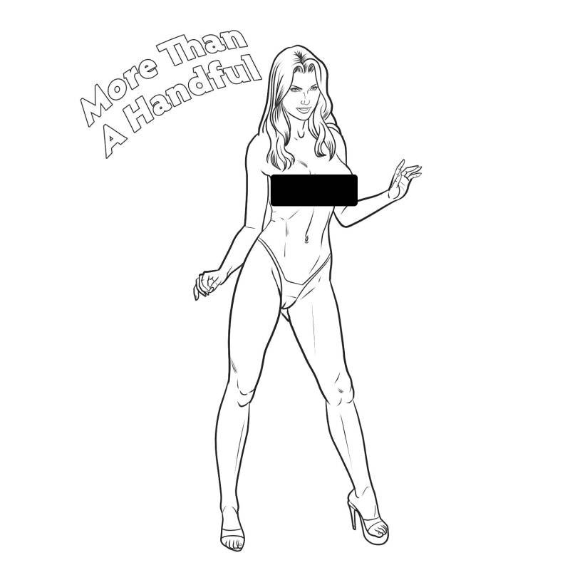 Boobs Colouring Book Party Gift by Wood Rocket - Party Gifts and Novelties