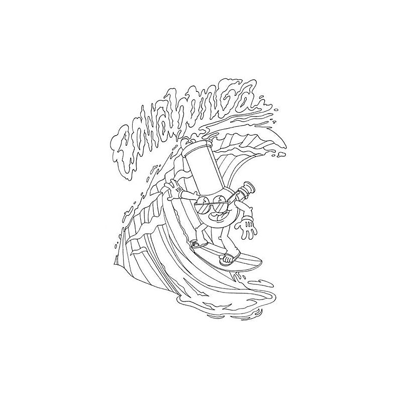 High AF Adult Colouring Book by Wood Rocket - Party Gifts and Novelties