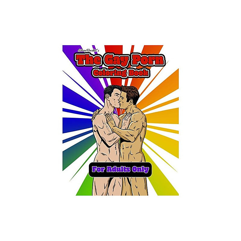 The Gay Porn Coloring Book by Wood Rocket - Party Gifts and Novelties