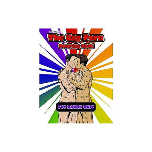 The Gay Porn Coloring Book by Wood Rocket - Party Gifts and Novelties