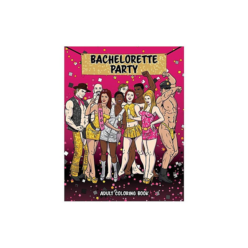 Bachelorette Party Colouring Book by Wood Rocket - Party Gifts and Novelties