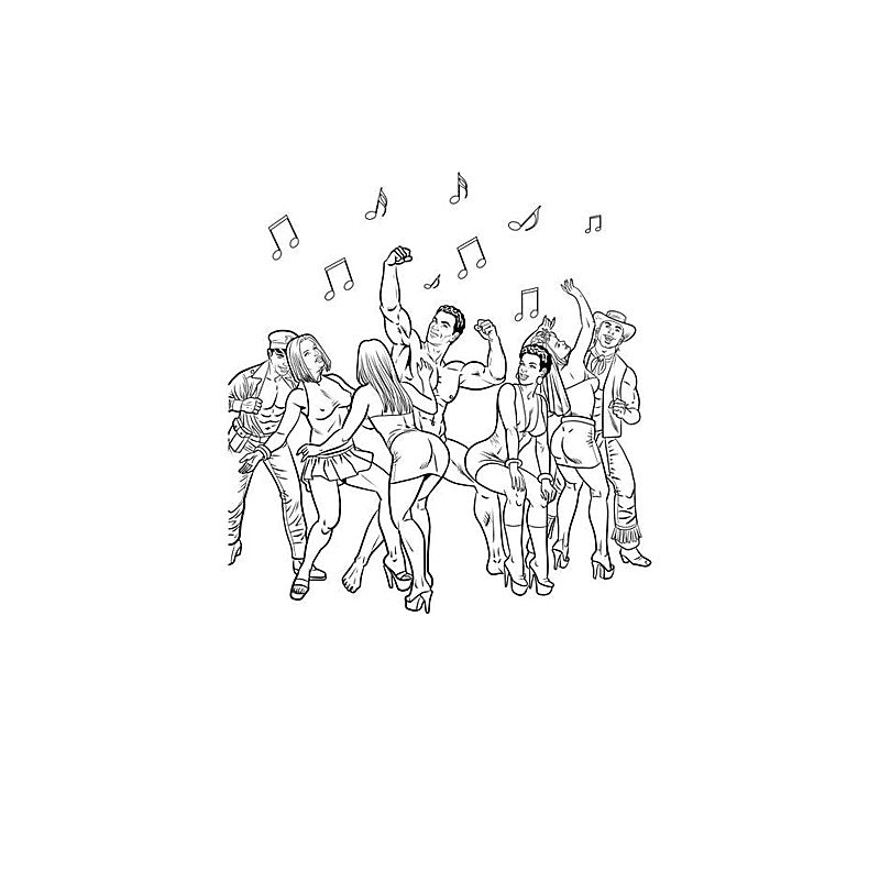 Bachelorette Party Colouring Book by Wood Rocket - Party Gifts and Novelties