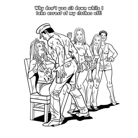 Bachelorette Party Colouring Book Party Gift - Party Gifts and Novelties