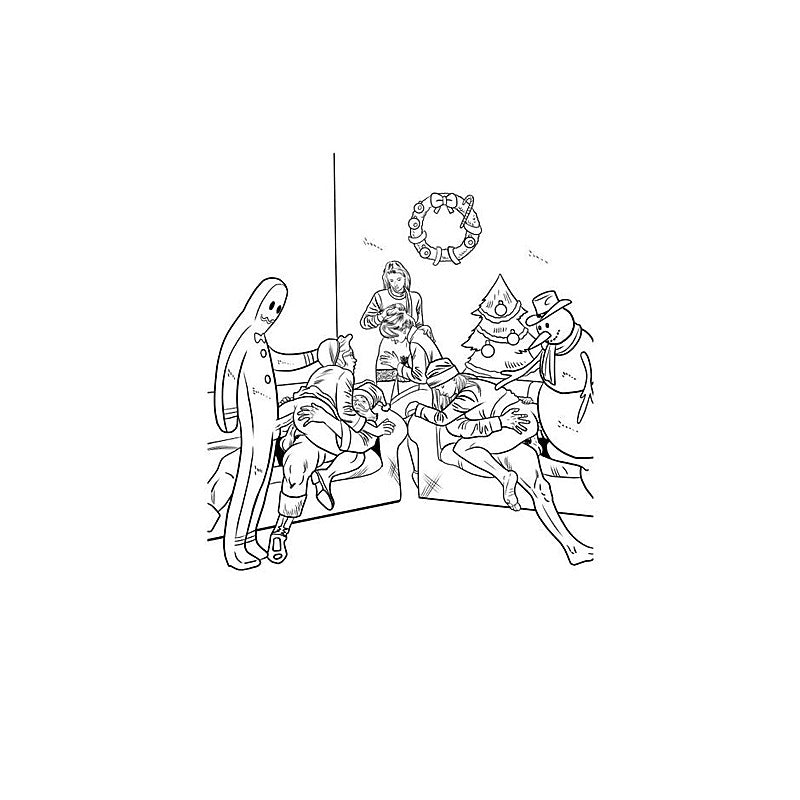 The Dirtiest Christmas Coloring Book Ever by Wood Rocket - Party Gifts and Novelties