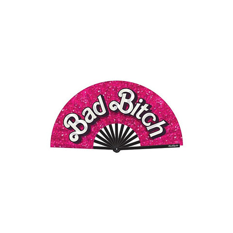 Bad Bitch Barbie Inspired Hand Folding Fan by Wood Rocket - Party Gifts and Novelties