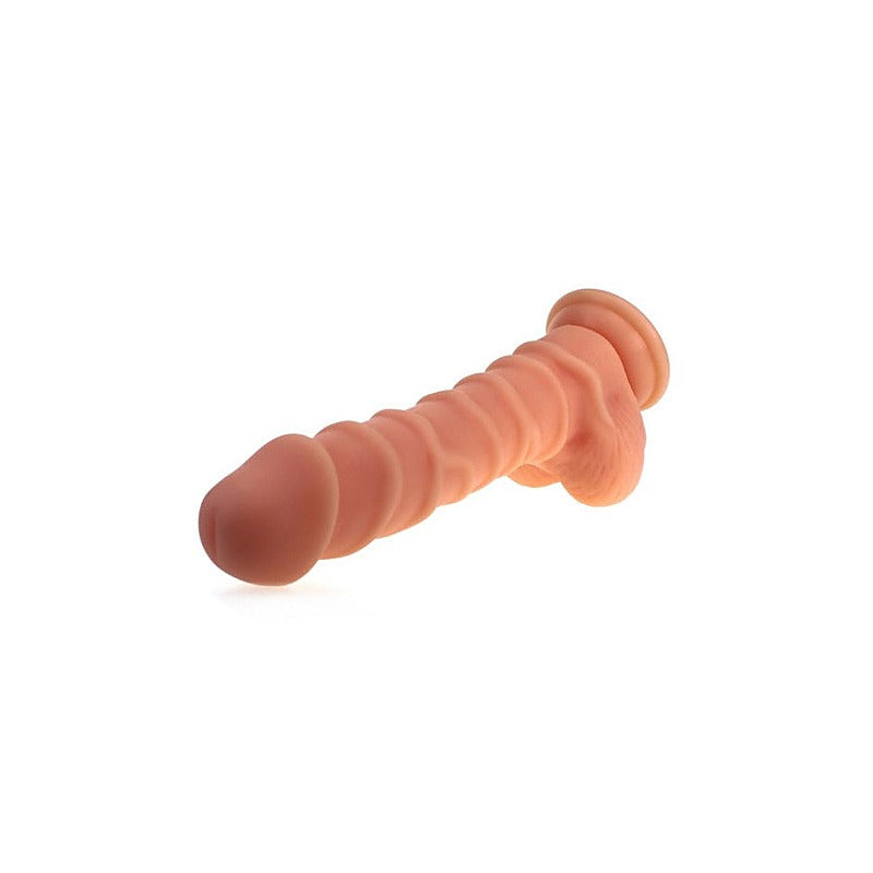 X-Men 22 cm Ridged Shaft Realistic Dildo - Realistic Dildos