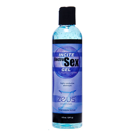 Zeus Incite Electrosex Gel Water Based Lube by XR Brands - Water Based Lubes