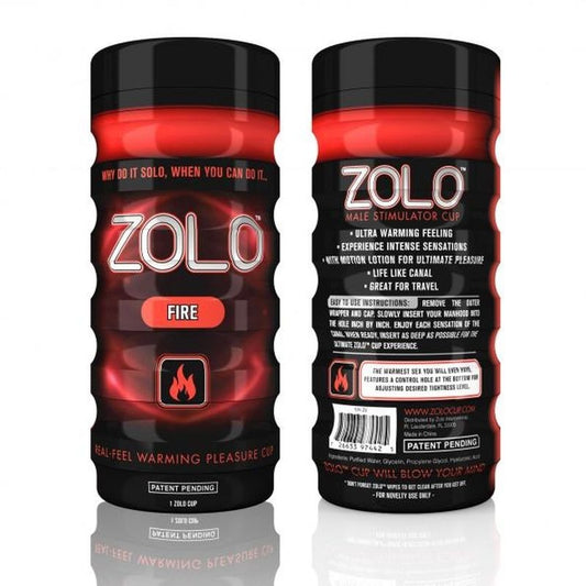 Zolo Fire Cup Masturbator by Xgen Products - Masturbators and Strokers