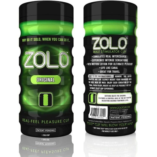 Zolo The Original Cup Masturbator by Xgen Products - Masturbators and Strokers