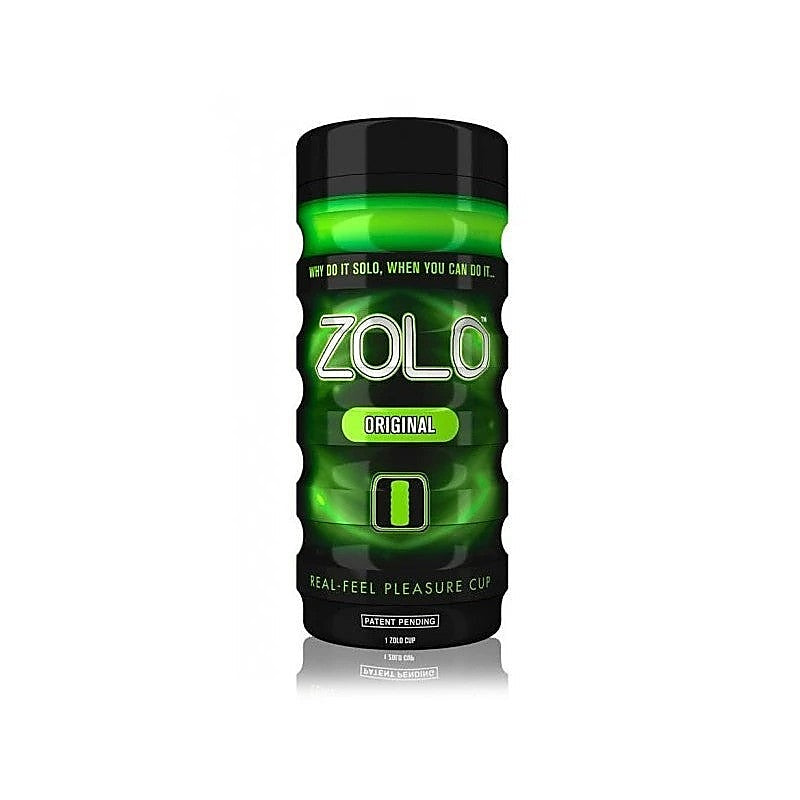 Zolo The Original Silicone Mens Masturbator Cup - Masturbators and Strokers