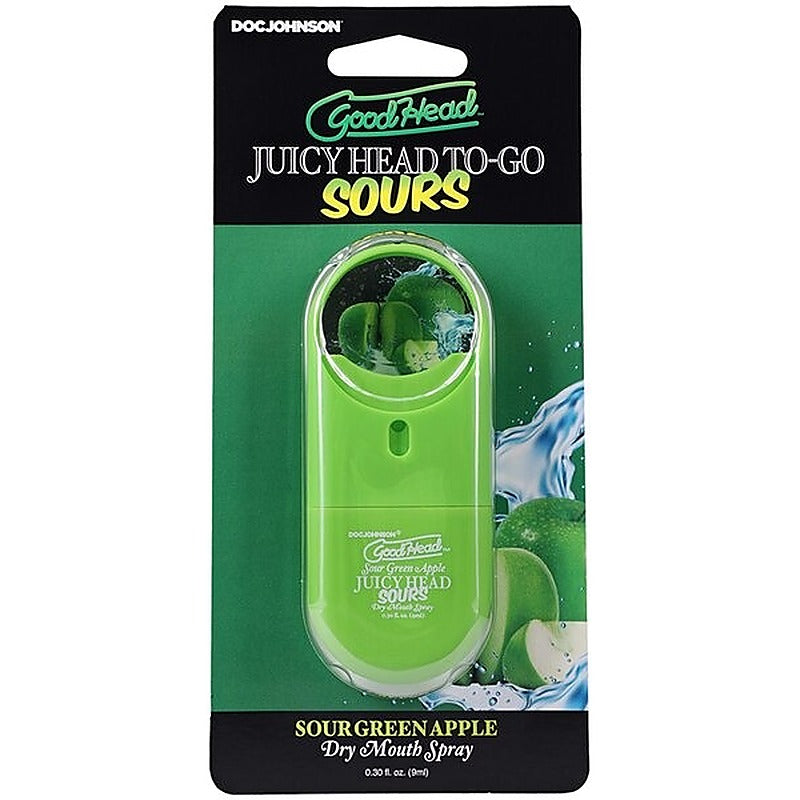 GoodHead Juicy Head Dry Mouth Spray To-Go by Doc Johnson - Delay and Excite Sprays