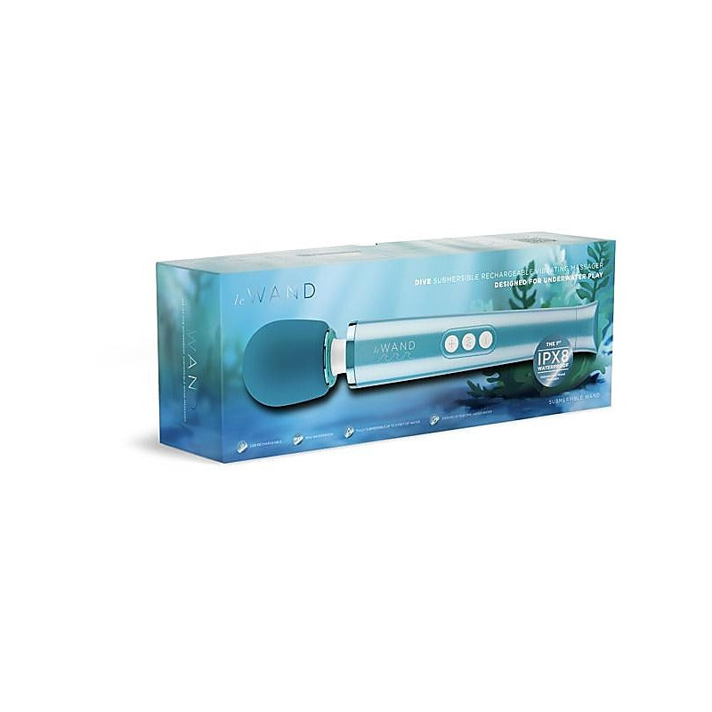 Le Wand Dive Submersible Rechargeable Vibrating Body Wand Massager IPX8 - Body Wands