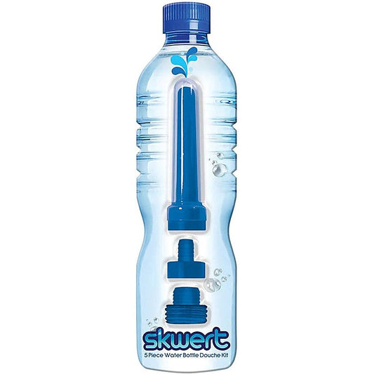 Skwert 5 Piece Water Bottle Douche Kit by C1R Releasing - Enemas and Douches
