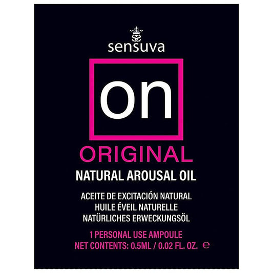 Original Arousal Oil Ampoule by Sensuva by Sensuva On - Massage Oils and Lubricants