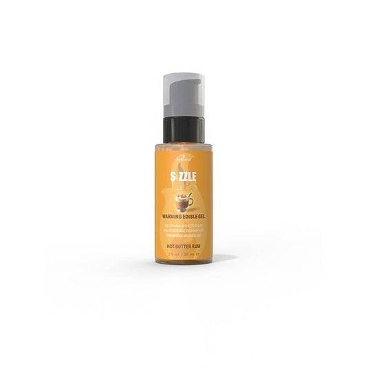 Sizzle Lips Edible Warming Massage Gel by Sensuva On - Massage Oils and Lubricants