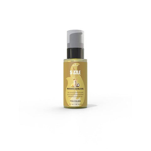 Sizzle Lips Edible Warming Massage Gel by Sensuva On - Massage Oils and Lubricants