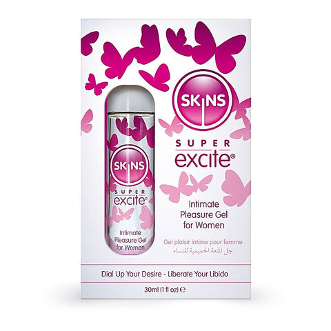 Creative Conceptions Skins Super Excite Clitoral Stimulation Gel - Delay and Excite Sprays