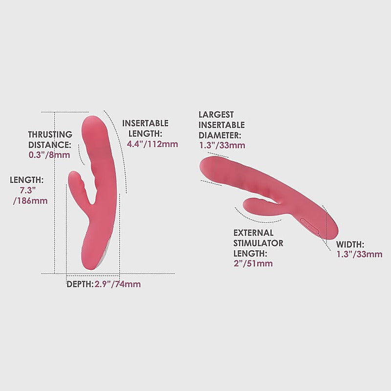 Avery Multi-Function Rabbit Vibrator by Svakom - Rabbit Vibrators