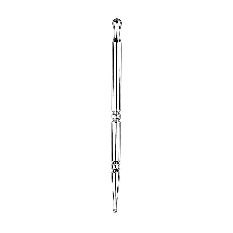Stainless Steel Double Down Penis Plug by BDStyle - Penis Plugs