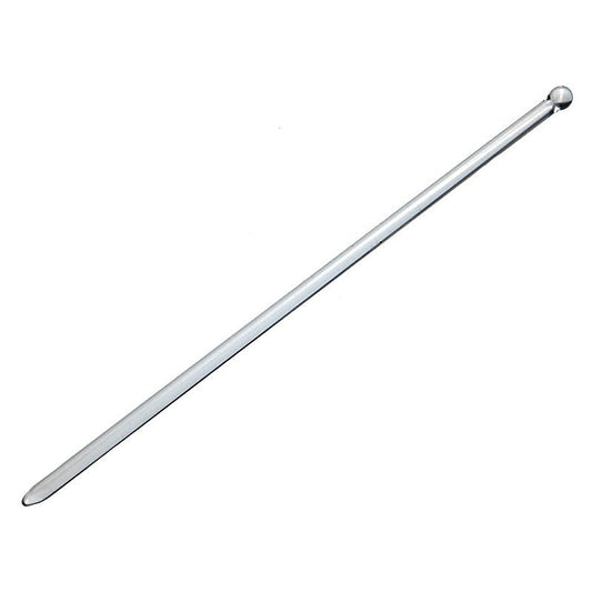 Clear Glass Smooth Mens Urethral Plug by BDStyle - Urethral Sounds