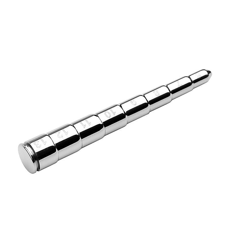 Mens Metal Urethral Bougie Measuring Device by BDStyle - Urethral Sounds