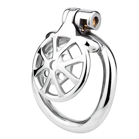 Spike Metal Mens Chastity Cage by BDStyle - Male Chastity