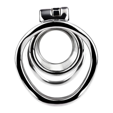 Metal Double Ended Chastity Cage by BDStyle - Male Chastity
