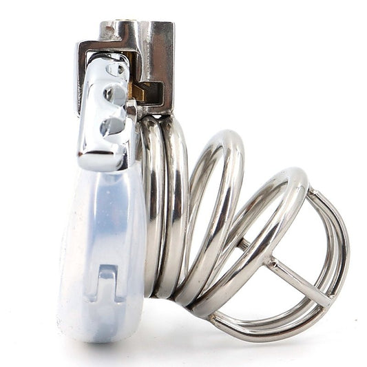 Tiny Gear Ring Mens Chastity Cage by BDStyle - Male Chastity