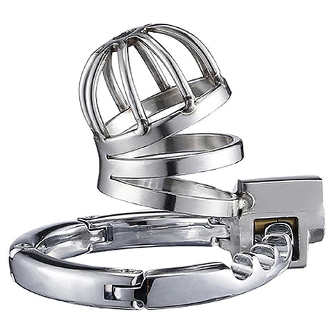 Stainless Steel Adjustable Mens Chastity Cage by BDStyle - Male Chastity
