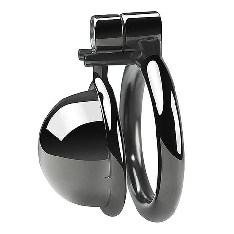 CB Chastity Lock Cock Cage Black by BDStyle - Male Chastity