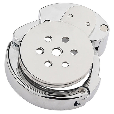 Lid Male Chastity Cock Cage With Adjustable Ring by BDStyle - Male Chastity